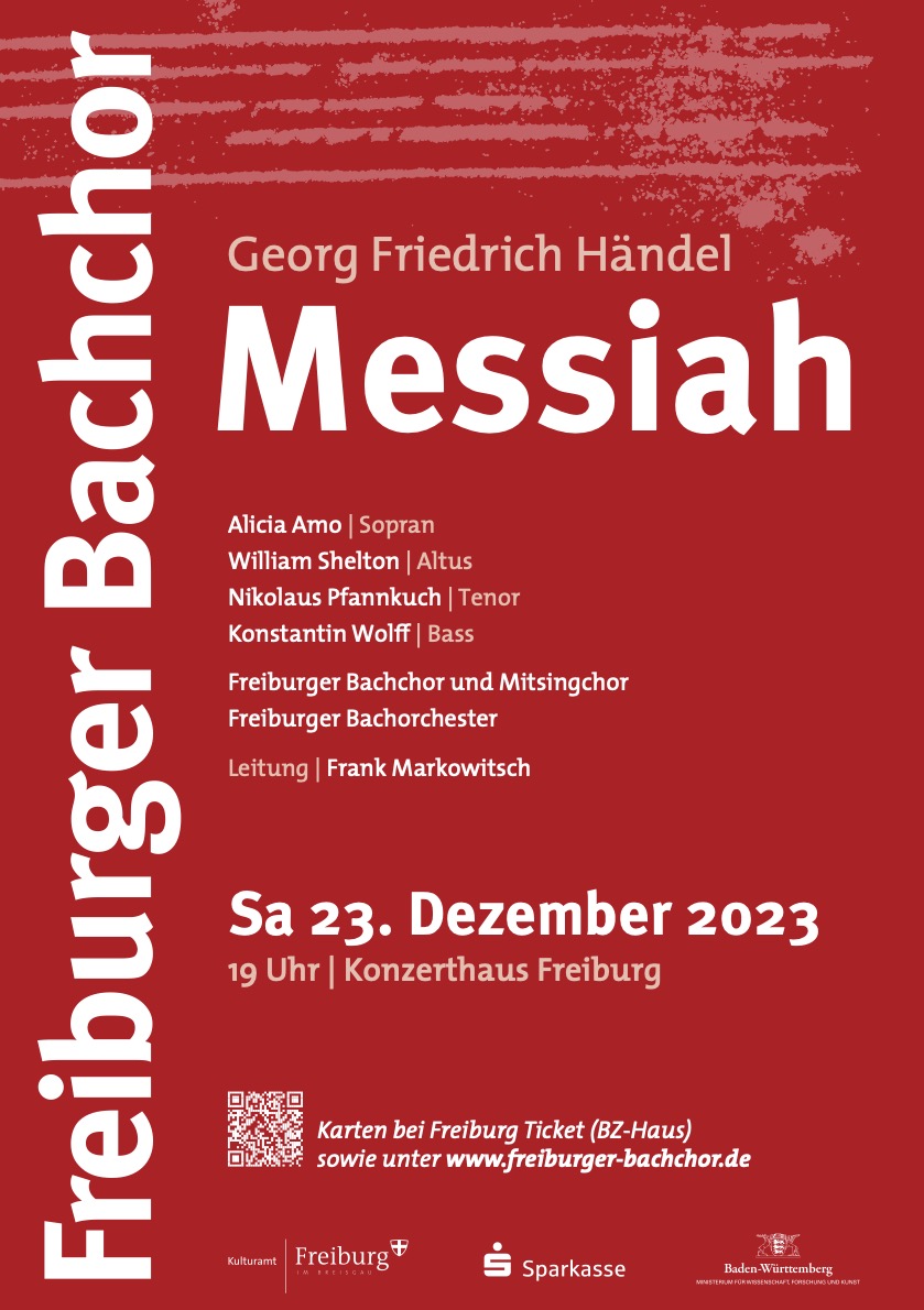 „Messiah“ mit dem Freiburger Bachchor